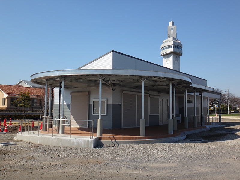 おうら中央公園広場管理棟